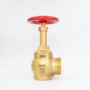 GPM 147 – Válvula Crane Médio Industrial 90º 300LBS 2.1/2” 11BSP x 5FPP em Latão com Volante de 150mm
