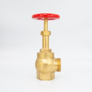 GPM 404 – Válvula Industrial 90º 210LBS 1.1/2” 11BSP x 11BSP em Latão com Volante de 100mm