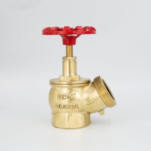 GPM 734 – Válvula Industrial 45º PN 16 2” 11BSP x 11BSP em Latão com Volante de 90mm