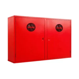 Abrigo para mangueira de incêndio duplo externo