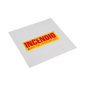 Acrílico e adesivos para caixa de hidrante