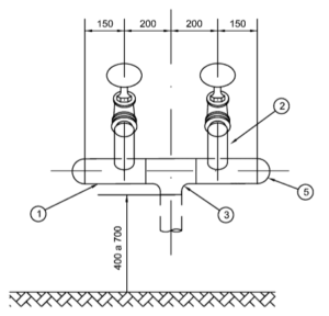 COLUNA DE HIDRANTES PETROBRAS N-111