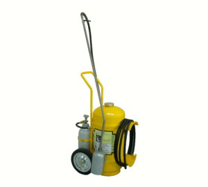 UNIDADE EXTINTORA SOBRE RODAS CLASSE D