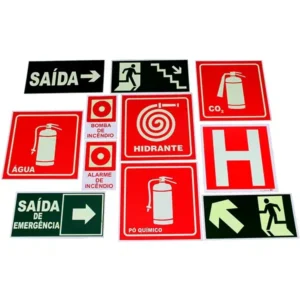 Placa de sinalização