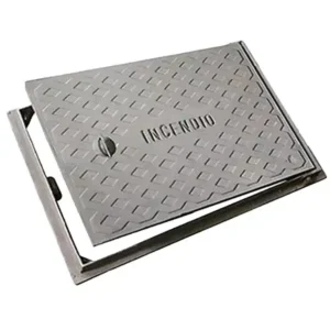 Tampa de ferro fundido para recalque